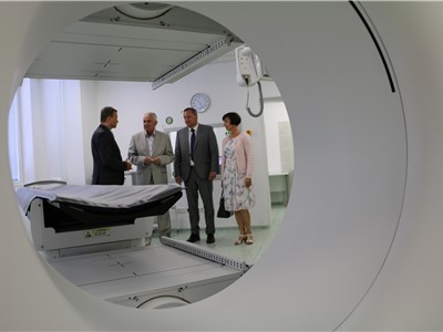 Krajská zdravotní dokončila rekonstrukci oddělení nukleární medicíny v chomutovské nemocnici