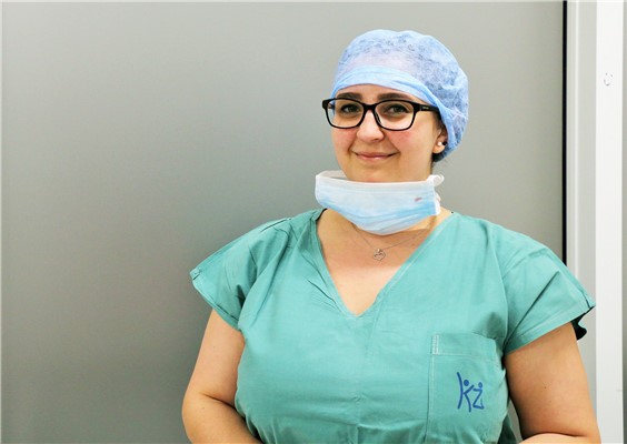 Edita Vacková pracuje jako sálová sestra na Ortopedické klinice v ústecké Masarykově nemocnice. 