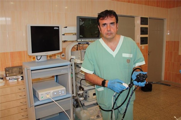 Díky daru získala ústecká Masarykova nemocnice přístroj k vyšetření žlučových cest 