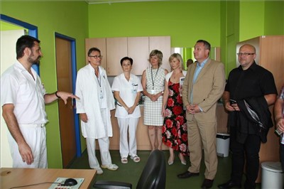 Mostecká nemocnice má v poliklinice nově vybavenou otorinolaryngologickou ambulanci (. Foto: Krajská zdravotní, a. s.)