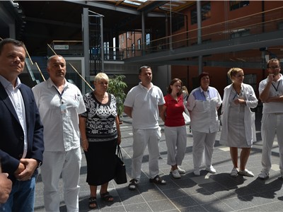Krajská zdravotní přiblížila veřejnosti v ústecké Masarykově nemocnici práci robotického systému da Vinci Xi 