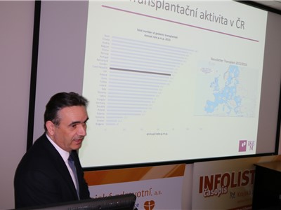 V Krajské zdravotní přednášel přední český nefrolog Ondřej Viklický