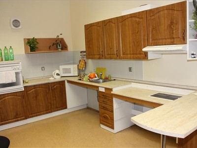 Ergoterapie - kuchyň s posuvnou deskou